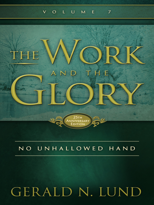 Title details for No Unhallowed Hand by Gerald N. Lund - Available